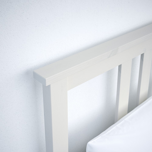 Measurement Illustration - HEMNES bed with mattress Twin