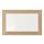 Select colour variation: White stained oak effect / clear glass