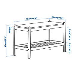 Measurement Illustration - STEGESUND bench