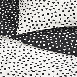 BJÖRKGRÅMAL Funda edredón y 2 fundas almohada para cama doble