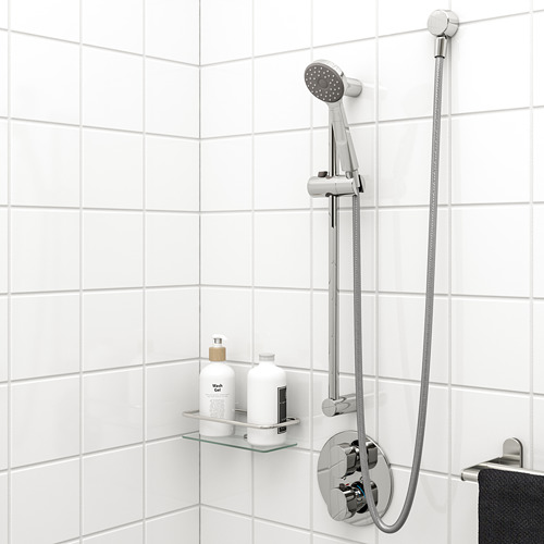 VALLAMOSSE, riser rail with hand shower/outlet. 2 of 7 open dialog