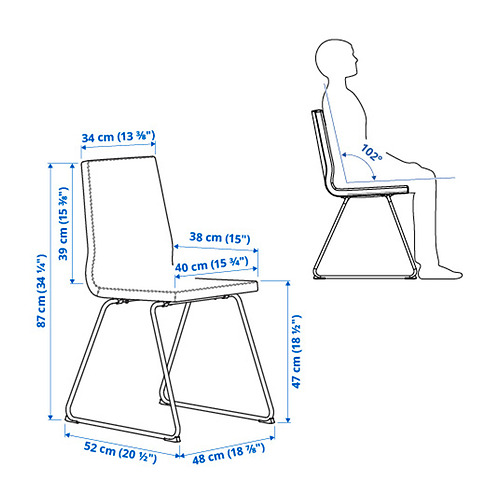 MÖRBYLÅNGA / LILLÅNÄS, table and 6 chairs. 8 of 8 open dialog