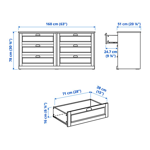FÅGELFJÄLLET, bedroom furniture, set of 5. 13 of 15 open dialog