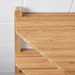 RÅGRUND estantería esquina para baño