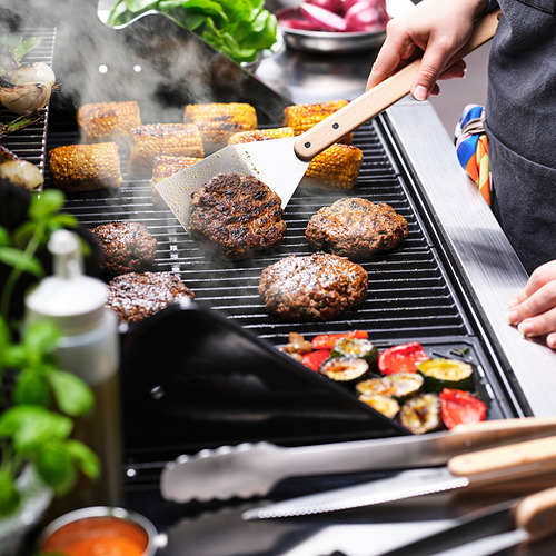 GRILLTIDER, 3-piece barbecue tools set. 3 of 7 open dialog