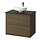 Select colour variation: brown oak effect/black marble effect