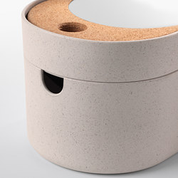 SAXBORGA caja  con tapa espejo