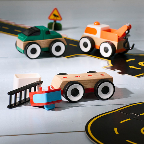LILLABO, juego de coches, 3 piezas. 4 de 5 abrir diálogo