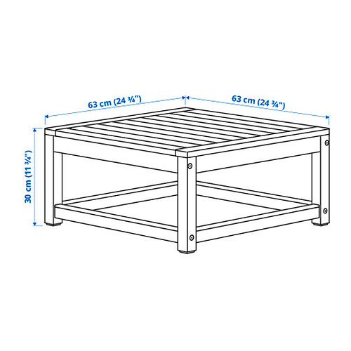 NÄMMARÖ, mesa de centro modular exterior. 5 de 5 abrir diálogo