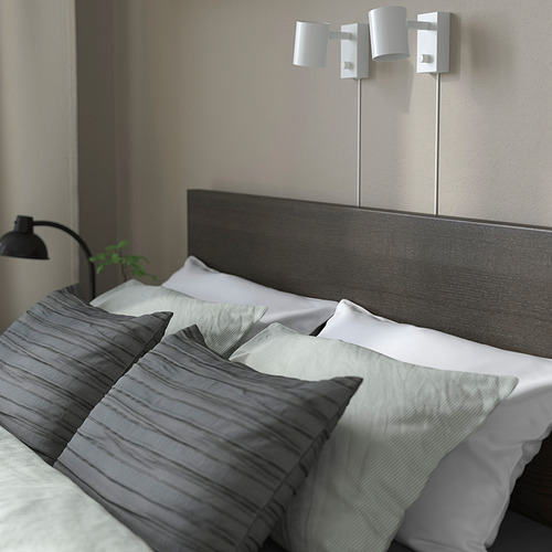 MALM, Queen high bed frame with 2 storage boxes. 7 of 9 open dialog