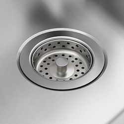 Measurement Illustration - LÅNGUDDEN Inset sink 1 bowl with water trap