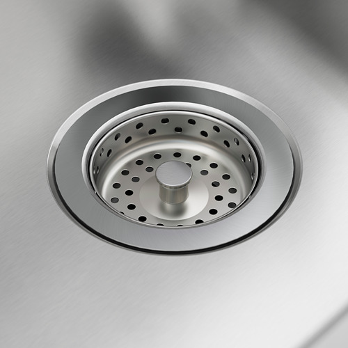 LÅNGUDDEN, Inset sink 1 bowl with water trap. 6 of 7 open dialog