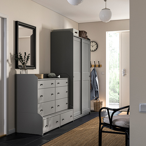 HAUGA, storage combination with drawers. 3 of 6 open dialog