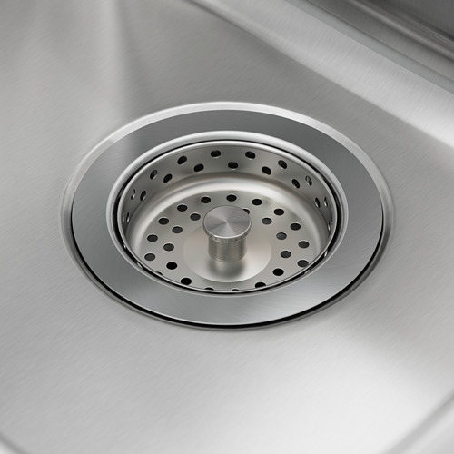 HILLESJÖN, 1 1/2 bowl dual mount sink. 3 of 4 open dialog