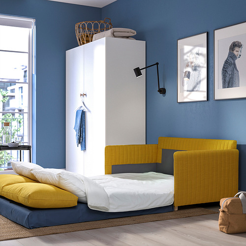 FRIDHULT, sleeper 2-seat sofa. 5 of 12 open dialog