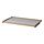 Select colour variation: white stained oak effect/light gray, 100x58 cm