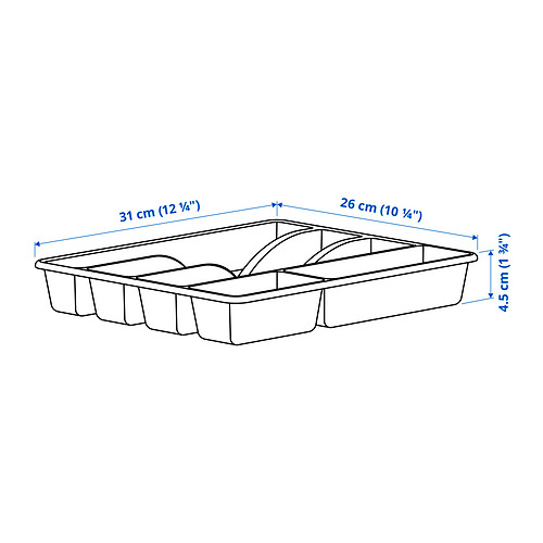 SMÄCKER, flatware tray. 5 of 5 open dialog