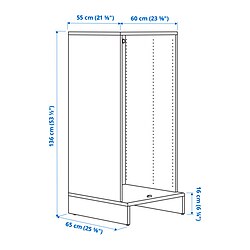 Measurement Illustration - UPPFÖRA frame