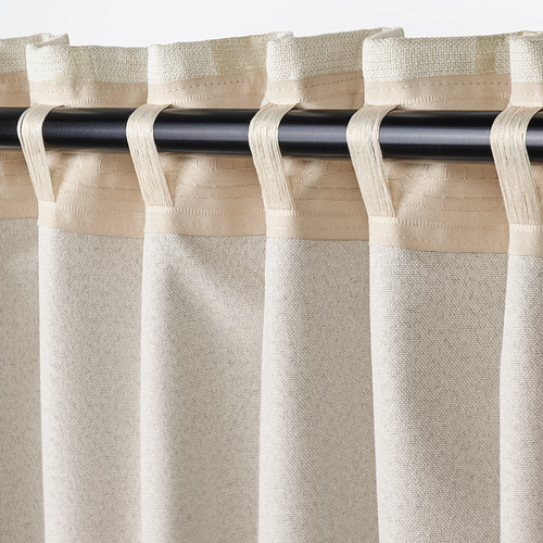 LÖNNSTÄVMAL, cortinas opacas, 1 par. 7 de 9 abrir diálogo