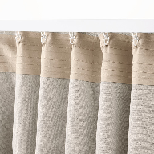 LÖNNSTÄVMAL, cortinas opacas, 1 par. 5 de 9 abrir diálogo