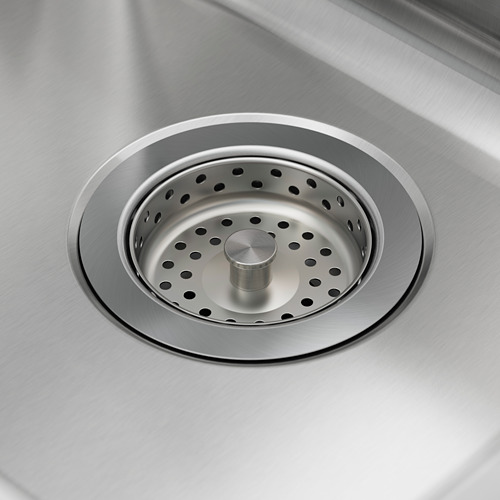 LÅNGUDDEN, double bowl top mount sink. 3 of 4 open dialog