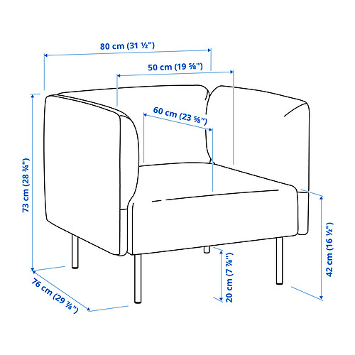 LILLEHEM, armchair. 5 of 5 open dialog