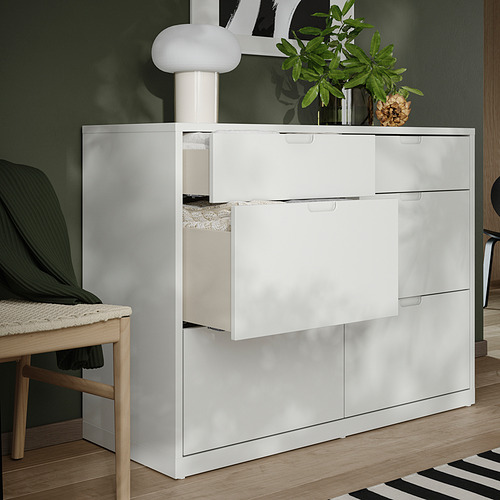 TONSTAD, 6-drawer dresser. 4 of 5 open dialog