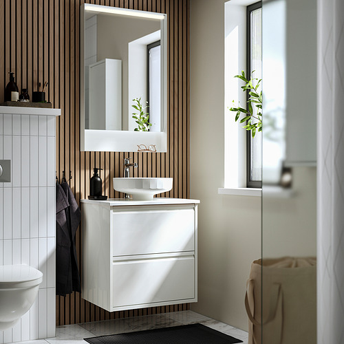 ÄNGSJÖN / LERSJÖN, sink cabinet with 2 drawers and BROGRUND tap. 2 of 8 open dialog