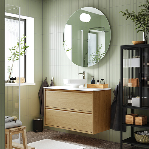 ÄNGSJÖN / LERSJÖN, wash-stnd w drawers/wash-basin. 2 of 8 open dialog