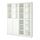 Select colour variation: white/glass, 63 "x11 3/4 "x79 1/2 "