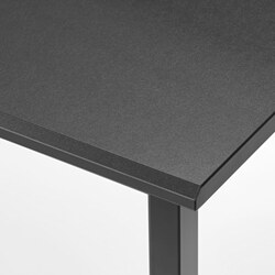 Measurement Illustration - UTVISNING gaming desk with shelf