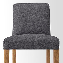 Measurement Illustration - BERGMUND bar stool with backrest