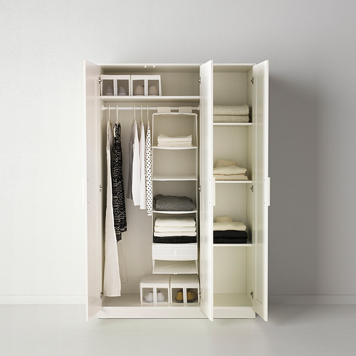 BRIMNES, wardrobe with 3 doors. 4 of 8 open dialog