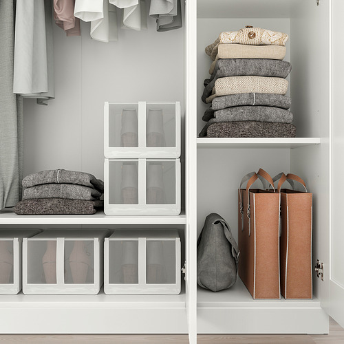 BRIMNES, wardrobe with 3 doors. 6 of 8 open dialog