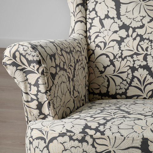 STRANDMON, slipcover for wing chair. 2 of 4 open dialog
