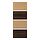 Select colour variation: Dark brown oak effect / oak effect