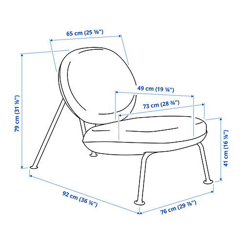 VEINGE, chair. 8 of 8 open dialog