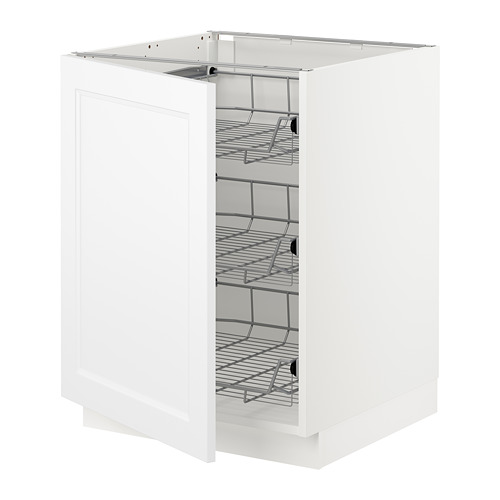 SEKTION, base cabinet with wire baskets. 1 of 3 open dialog