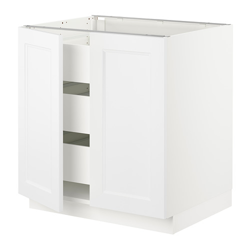 SEKTION / MAXIMERA, base cabinet w 2 doors/3 drawers. 1 of 3 open dialog