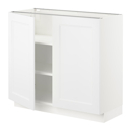 SEKTION, base cabinet with shelves/2 doors. 1 of 2 open dialog