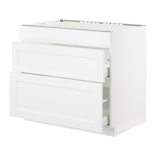 SEKTION, base cab f/cooktop with 2 drawers. 1 of 3 open dialog