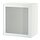 Selecciona variación de color: Blanco / GLASSVIK verde claro vidrio esmerilado