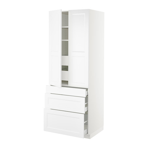 SEKTION, high cab w 2 drs/3 fronts/5 drawers. 1 of 3 open dialog