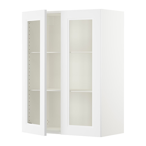 SEKTION, wall cabinet with 2 glass doors. 1 of 2 open dialog