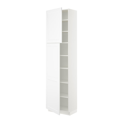 SEKTION, high cabinet with shelves/2 doors. 1 of 2 open dialog