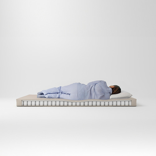 VANNAREID, pocket spring mattress. 4 of 9 open dialog
