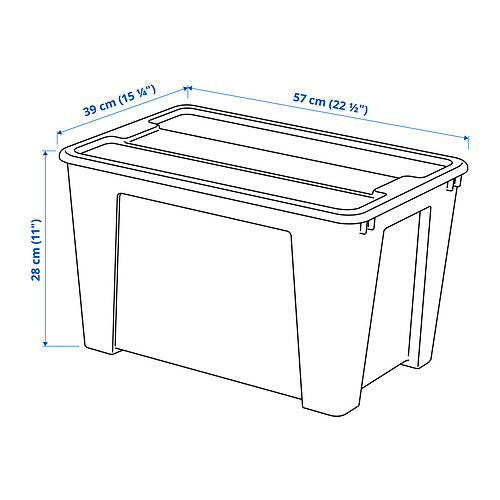 SAMLA, box with lid. 9 of 9 open dialog