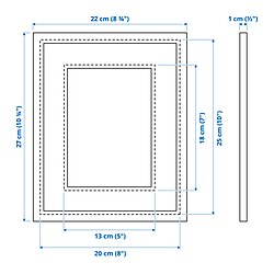 Measurement Illustration - LOMVIKEN frame