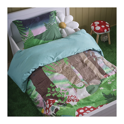 SKOGSDUVA, duvet cover and pillowcase(s). 4 of 7 open dialog