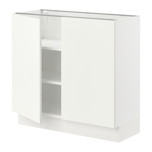 SEKTION, base cabinet with shelves/2 doors. 1 of 2 open dialog